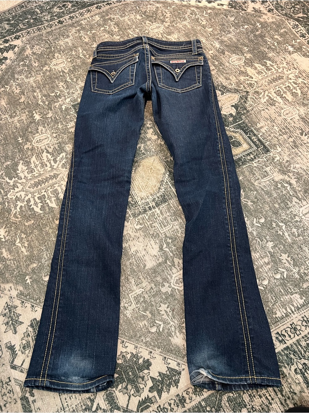 Hudson Jeans Dark Blue Straight Leg Women’s Jeans - Picture 3 of 7